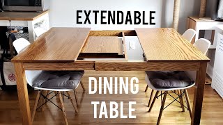 Making an Extendable Dining Table using Sliding Dovetails sorta [upl. by Rico907]