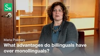 Cognitive Advantages of Bilingualism  Maria Polinsky [upl. by Adnaw559]