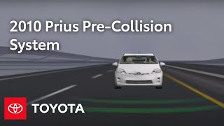 2010 Prius HowTo PreCollision System PCS  Toyota [upl. by Lamarre]