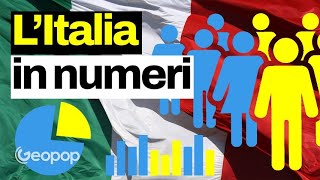 I numeri della popolazione italiana dati grafici e statistiche della nostra demografia [upl. by Lolita177]