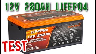 🔋⚡ EnjoyBot Akku Test 12V 280Ah lifepo4 Batterie f Stromspeicher Solaranlage Balkonkraftwerk [upl. by Atsirtal540]