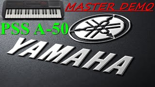 YAMAHA PSS A50 master demo [upl. by Yole]