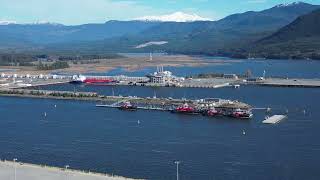 Kitimat Harbour October 22 2024 [upl. by Sixla]