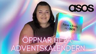 ÖPPNAR ASOS ADVENTSKALENDER 2024 [upl. by Atteoj]