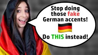 How to do a German accent by a German native  Feli from Germany [upl. by Ker]