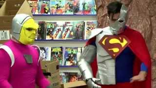 The Death and Return of Superman  New World Comics Super Hero School Play [upl. by Ylagam857]