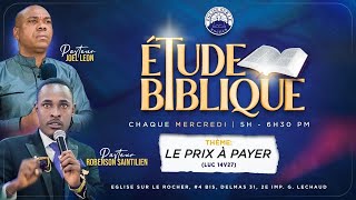 TUDE BIBLIQUE  EGLISE SUR LE ROCHER HAITI  06112024 [upl. by Milford]