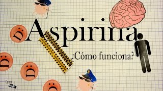 Aspirina  ¿Cómo funciona Analgésico Antipirético Antiplaquetario [upl. by Risser]