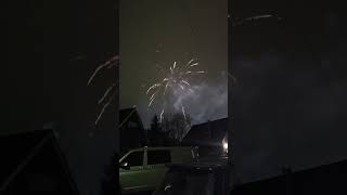 Firework display at Haslingden cricket club 5 [upl. by Farrow77]