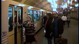 Februar 1990 mit der UBahn entlang der Schönhauser Allee [upl. by Ynaiffit274]