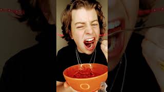 spicy Taki cereal🥵 spicy food mukbang eattheworld takis spicyfood funny sorts [upl. by Stutzman]