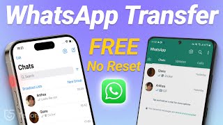 Free How to Transfer WhatsApp from Android to iPhone Official Method [upl. by Rogerson]