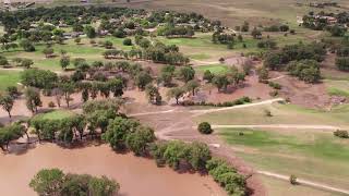 Sunset Lake Guymon Oklahoma June 2024 Storm  4K [upl. by Rorry526]