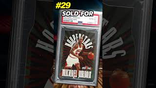 Part 1 TOP 30 Michael Jordan Basketball Card Inserts Recently Sold Worth Big Money sportscards [upl. by Assilrac825]