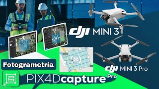 DJI MINI 3 y PIX4D para Fotogrametría Modelado 3D Ortofotos en Español [upl. by Akimas845]