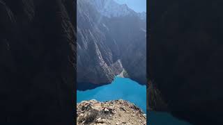 Phoksundo Lake is an alpine fresh water oligotrophic lake in Nepals Shey Phoksundo National Park [upl. by Yeltnerb655]