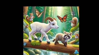 Benny the Brave Bighorn Sheep  Enchanted Forest Fairy Tale for Kids [upl. by Susann146]