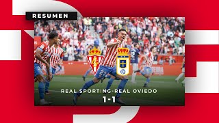 Resumen Real SportingReal Oviedo 11 [upl. by Pauwles]