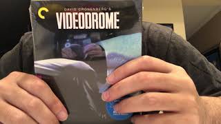 Videodrome Criterion BluRay Unboxing [upl. by Marris]