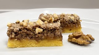 Londoneri  Londonske štangle  Londonske kocke  Walnut Flapjack  Jednostavni Recept [upl. by Nosnev]