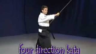 Shihonuke shihon uke kata 沖縄古武道 Ryukyu Kobudo weapons form kenpo bo staff form [upl. by Pollerd740]