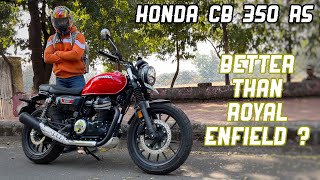 Honda CB 350 RS Review  Better Than Royal Enfield [upl. by Hafeetal]