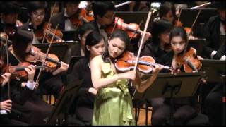 Tchaikovskys Violin Concerto  Rachel Lee amp HKBU Symphony Orchestra [upl. by Nolad]