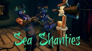 Sea Shanties Combining Duets  Sea of Thieves [upl. by Akkinahs]