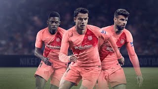 FC Barcelona new third kit 20182019 [upl. by Gainer]