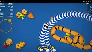 🐍Worms zone pro slither snake top01 worms zone best video rank01 snake top worms viral 116 [upl. by Hadeehuat]