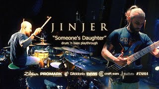 JINJER  Someone‘s Daughter  Drum N Bass Playthrough [upl. by Donela]