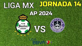 SANTOS VS MAZATLAN JORNADA 14 HORARIO FECHA Y CANAL [upl. by Betteanne]