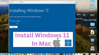 How to Install WINDOWS 11 in MacBook Air Pro with Apple Chip M1 M2 M3 [upl. by Danete7]