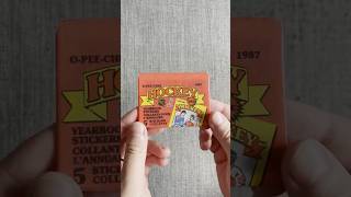 OPeeChee 1987 nhl card cardbreak [upl. by Ramsa94]