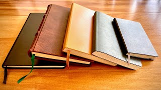 My Top 5 Notebooks  Journals [upl. by Cathlene]