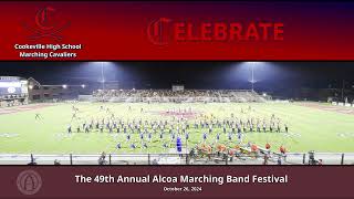 Cookeville High School Marching Cavaliers 4k UHD  Alcoa Marching Band Festival October 26 2024 [upl. by Yerdna]