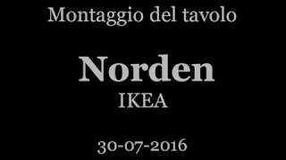 Montaggio Norden IKEA [upl. by Barbe]