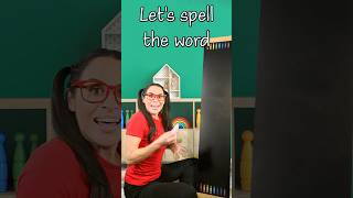 Learn Letters and Spelling for Kids  writing the word Card shorts firstwords spelling [upl. by Illona344]