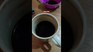 Kopi vs Cuko fypシ゚ fypyoutube drink drinklovers coffee coffeetime blackcoffee short video [upl. by Maffei]