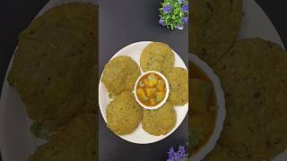 Matar ki Puri trending youtubeshort vegfoodlover viral shorts [upl. by Brunella]