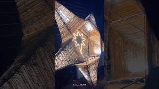 Christmas star light decorationskerala subscribe shorts [upl. by Sorilda]