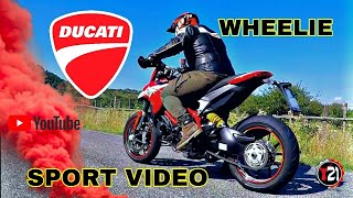 Ducati Hypermotard 939 sp accelleration and wheelie [upl. by Guild]