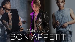 Maknae Line  Bon Appetit 》FMV《 [upl. by Tnaryb]