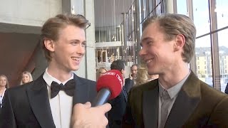 Gullruten 2017  Interview with Henrik and Tarjei from «SKAM» [upl. by Koosis8]