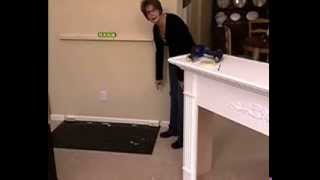 How to Makeover Your Home Using a Fireplace Mantel and Electric Fireplace PBS  Part 1 [upl. by Rodman]