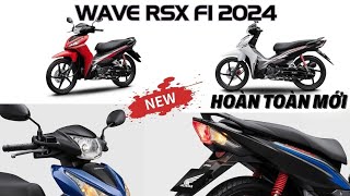 Wave RXS 2024 đẹp mắt thiết kế hoàn toàn mới ông hoàng xe phổ thông đã ra mắt chỉ 156 l100 Km [upl. by Ellan]