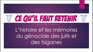 Ce quil faut retenir  Lhistoire et les mémoires du génocide des juifs et des tsiganes [upl. by Apfelstadt]