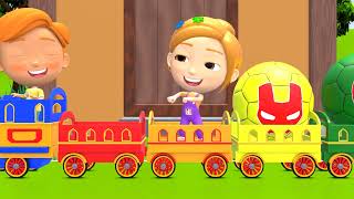 Choo Choo Train Song  Fun Vehicle Song For Kids  Nursery TV [upl. by Ashman]