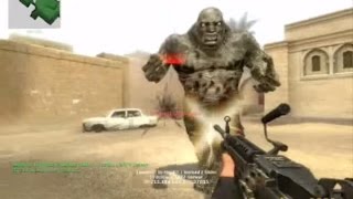 Counter Strike Source Zombie Horror boss fight [upl. by Nileak]