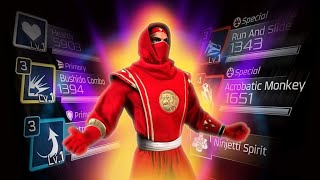 Power Rangers Legacy Wars Ninjetti Red Ranger Rocky Moveset Discussion [upl. by Erich]